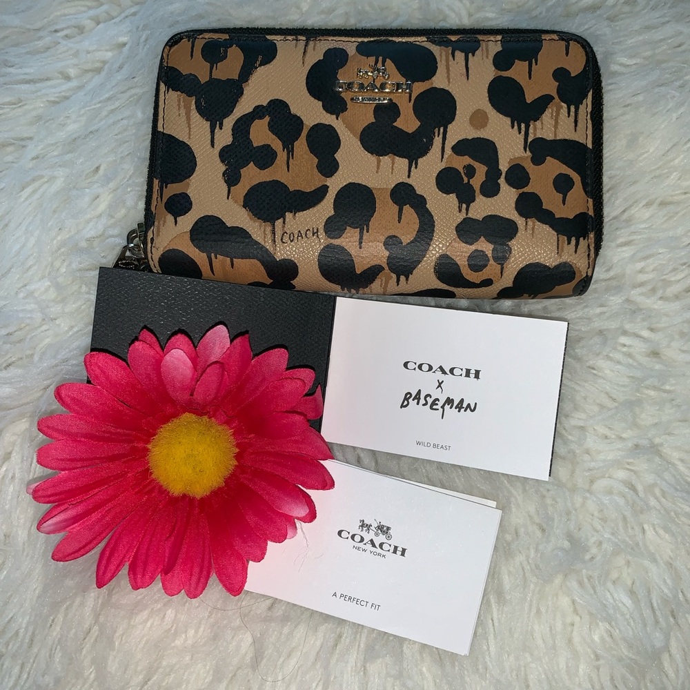 Coach X Baseman wild beast wallet limited edition